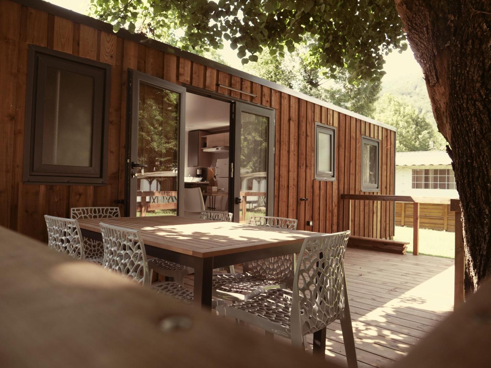 Camping Pays De Beille Les Cabannes  Exteriör bild