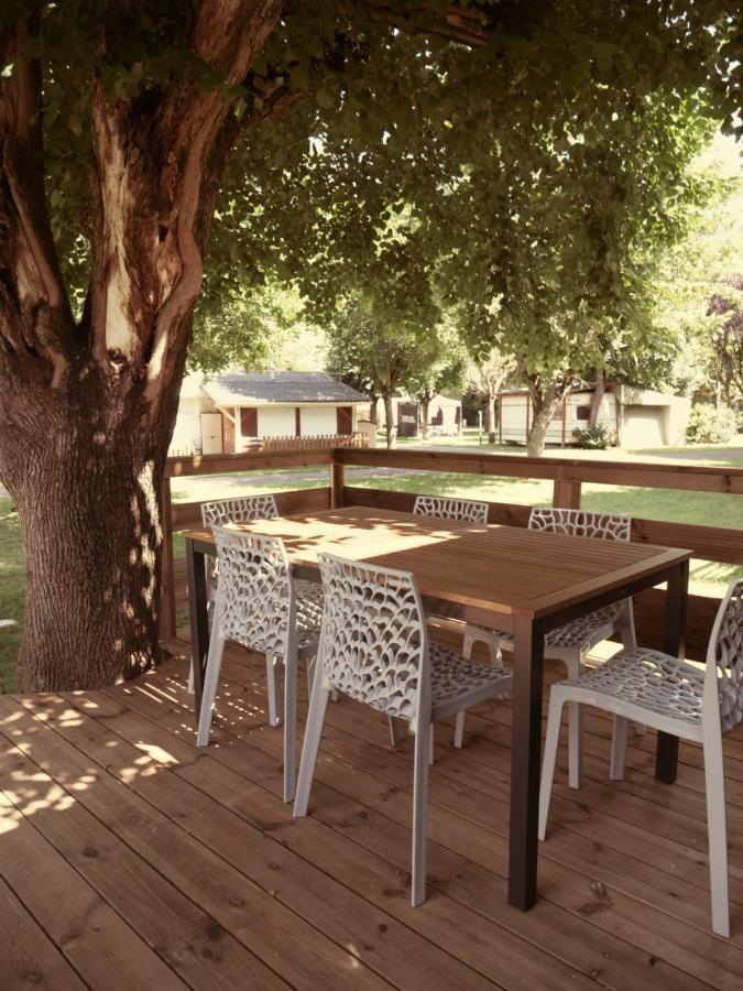Camping Pays De Beille Les Cabannes  Exteriör bild